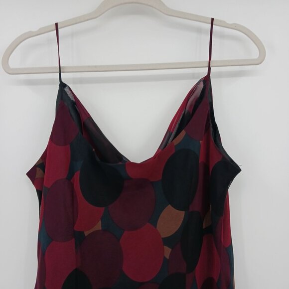 Y2K Midi Slip Dress Positive Attitude Polka Dot Vintage - Picture 6 of 12